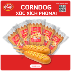 corndog phomai kachi food