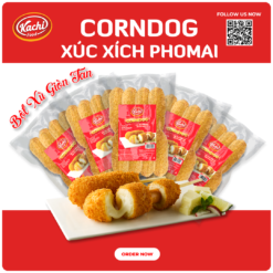 corndog phomai bột xù kachi food