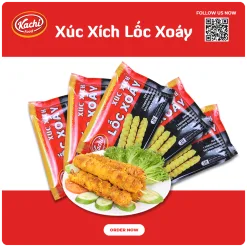 xúc xích lốc xoáy